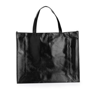 Sacola Reutilizável TNT Metalizada - X18537G - Eco bags Brinde Personalizado - Zen Brindes