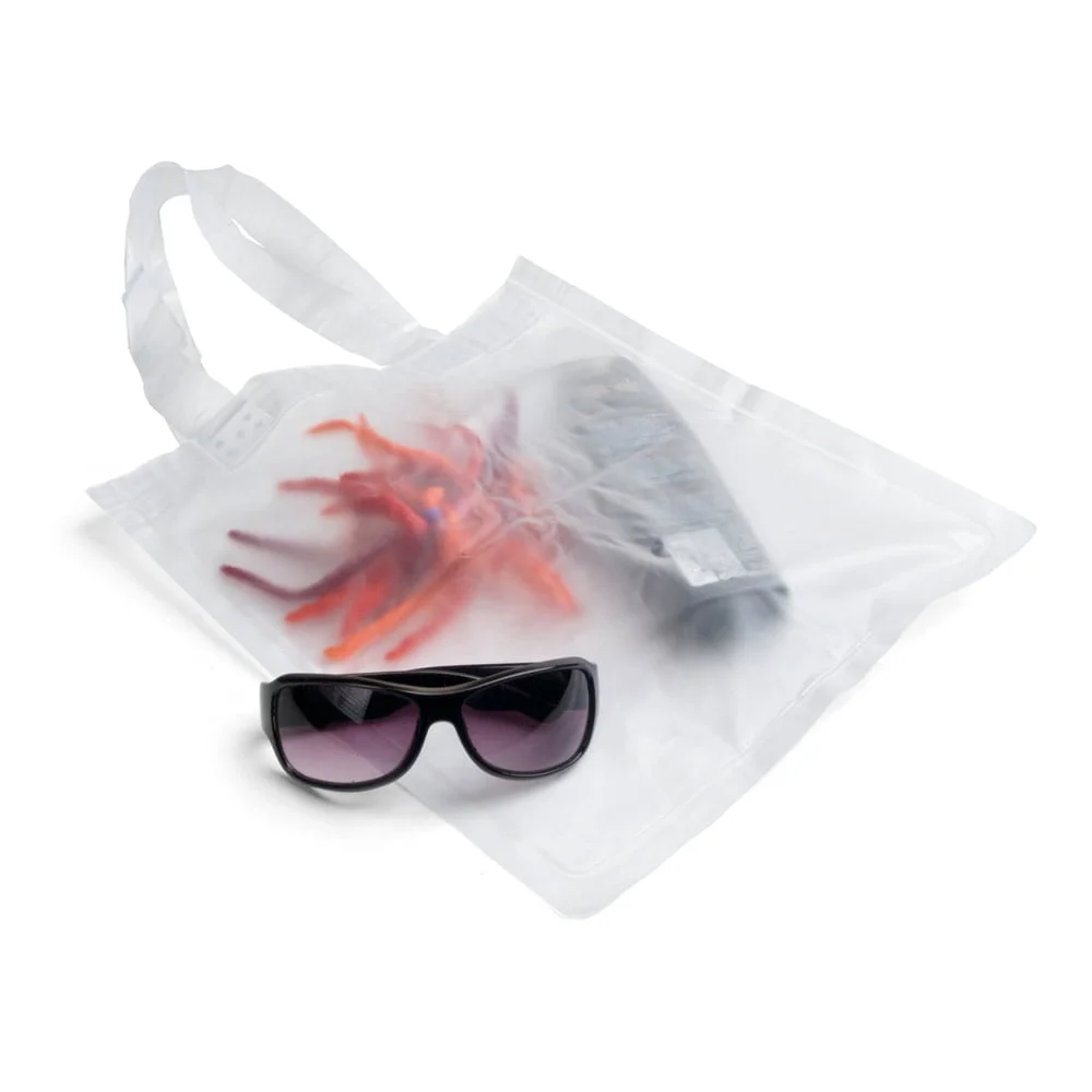 Sacola almofada inflável Galapos - S98247 - Eco bags Brinde Personalizado - Zen Brindes