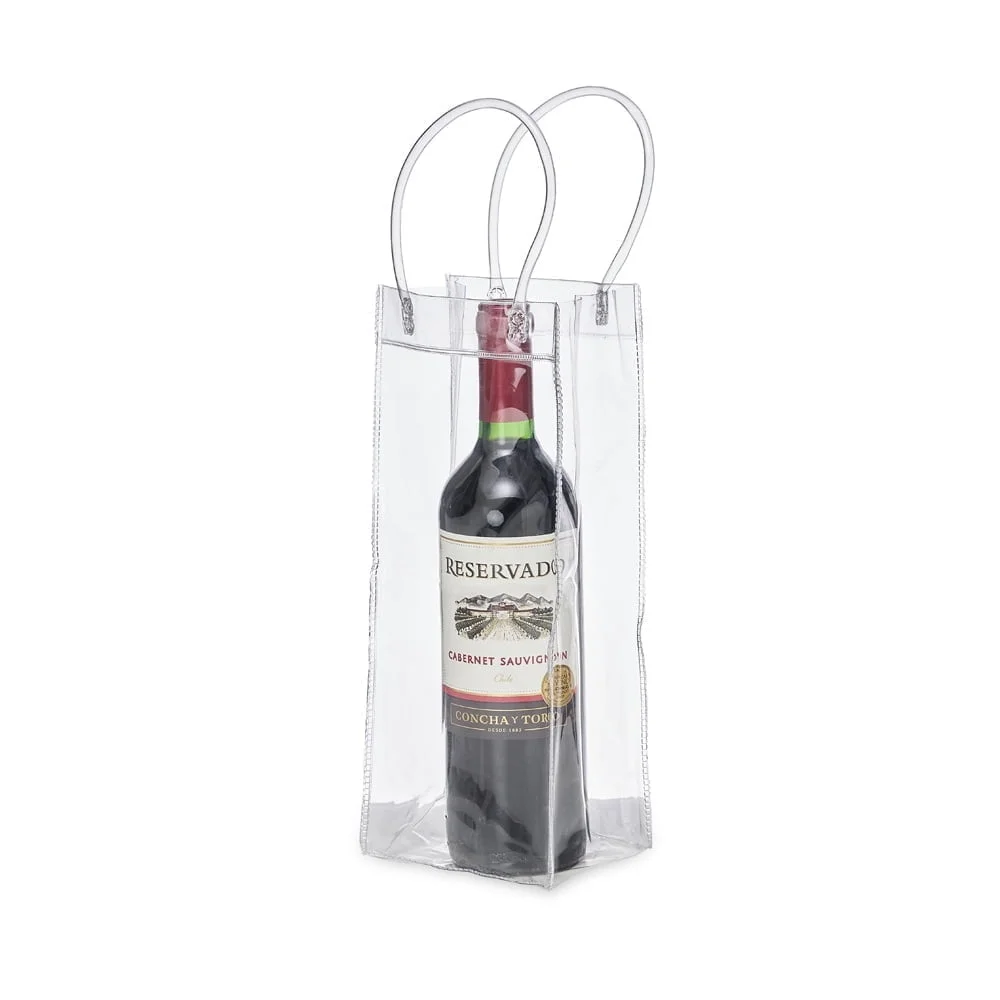 Sacola de Gelo para Bebidas Branco ou Transparente na Zen Brindes - Presente Personalizado