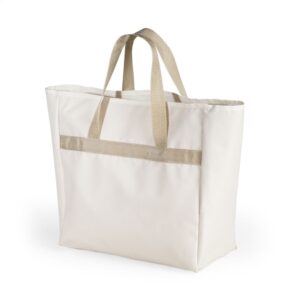 Sacola de Nylon Bege na Zen Brindes - Presente Personalizado