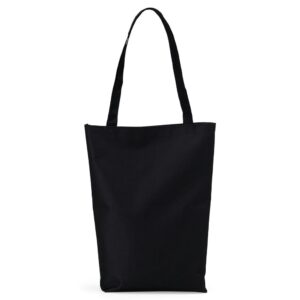 Sacola Reutilizável de Nylon - X14938 - Preto -  Brinde Personalizado - Zen Brindes