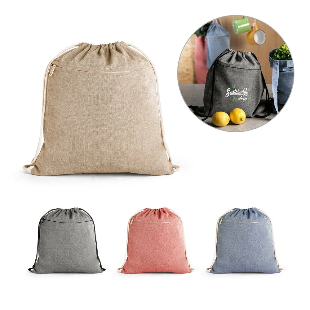 Mochila Saco Chancery - S92928 - Mochila Saco Brinde Personalizado - Zen Brindes