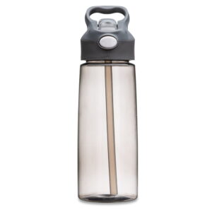 Squeeze 650ml Plástico Preto na Zen Brindes - Presente Personalizado