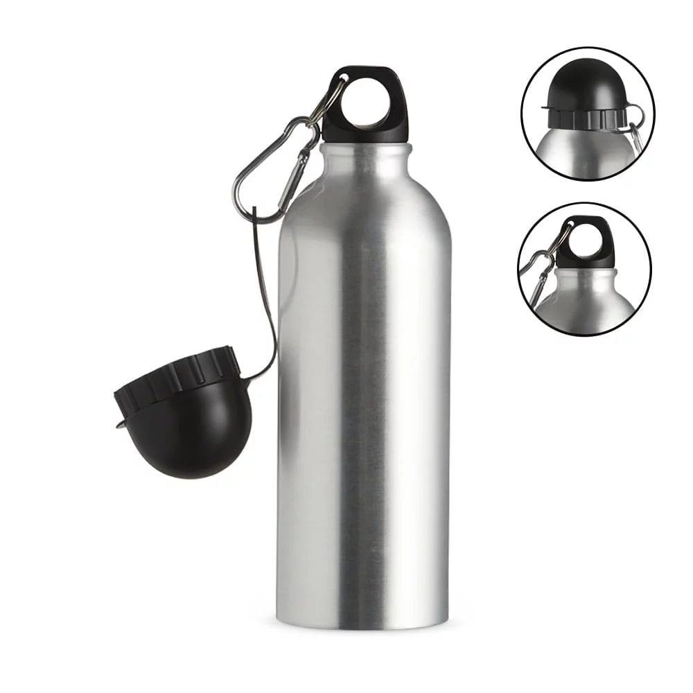 Squeeze Alumínio 500ml - X9139A - Squeezes Brinde Personalizado - Zen Brindes