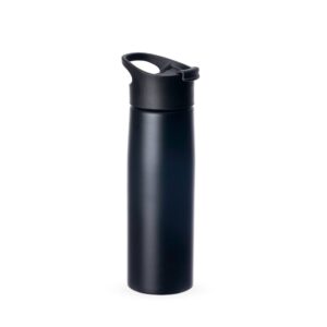 Squeeze Alumínio 750ml - X18638 - Preto -  Brinde Personalizado - Zen Brindes