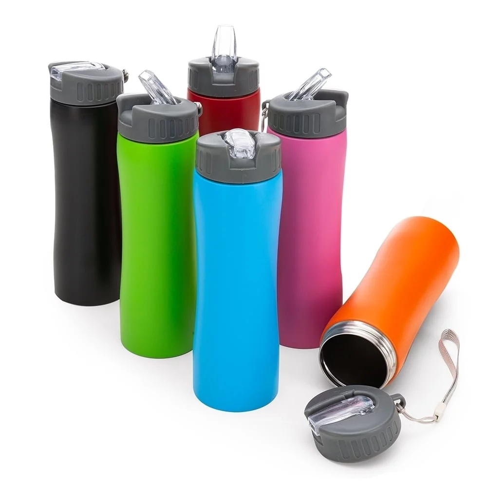 Squeeze Metal 600ml - X18558 - Squeezes Brinde Personalizado - Zen Brindes