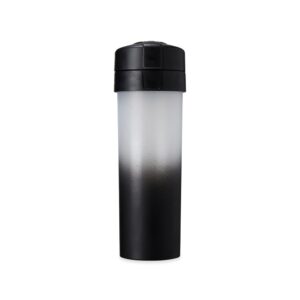 Squeeze Plástica 450ml - X14890 - Preto -  Brinde Personalizado - Zen Brindes