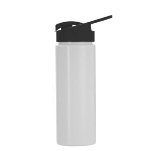 Squeeze Plástico 550ml Preto na Zen Brindes - Presente Personalizado