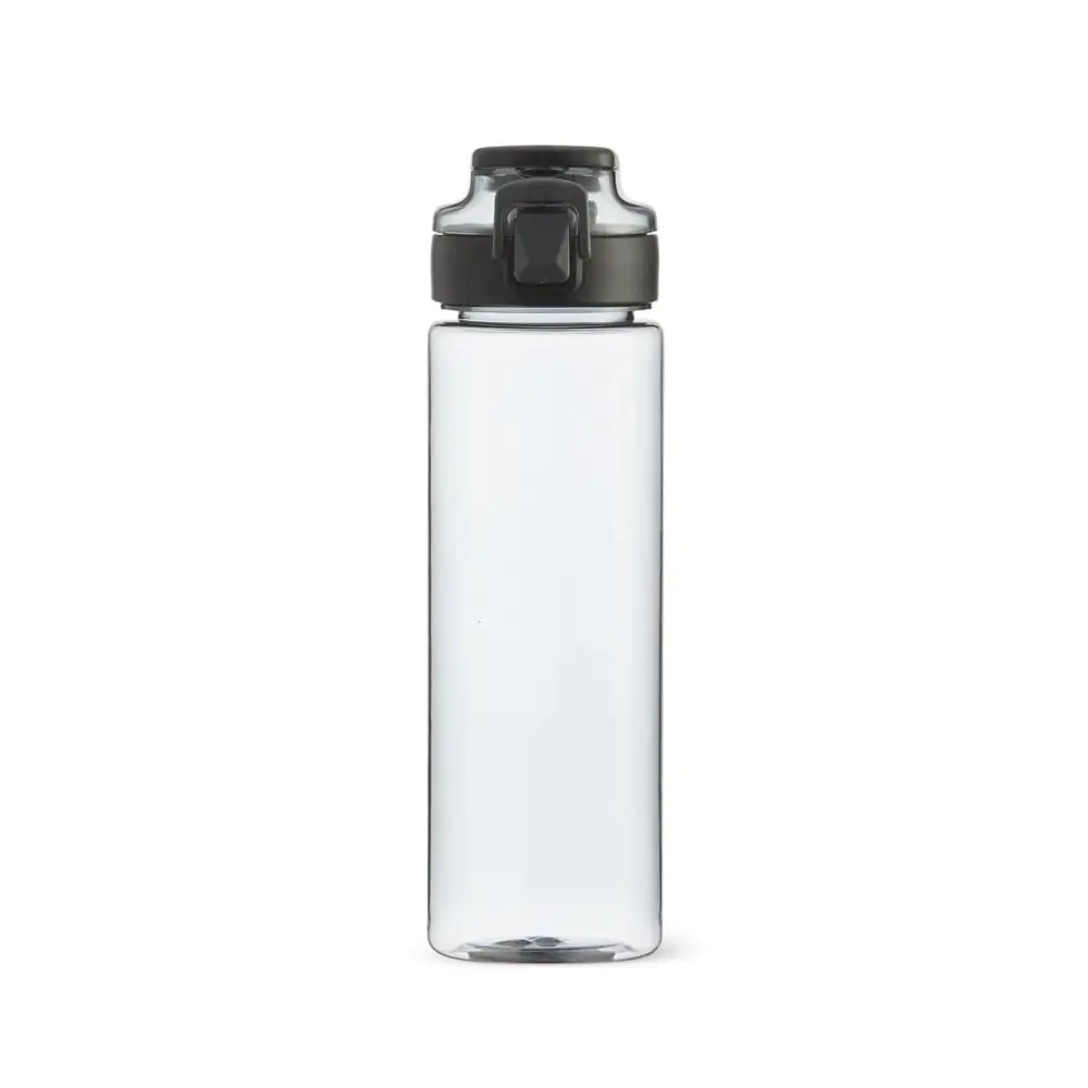Squeeze Plástico 700ml - X18718 - Preto -  Brinde Personalizado - Zen Brindes