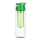 Squeeze Plástico 700ml com Infusor Branco ou Transparente na Zen Brindes - Presente Personalizado