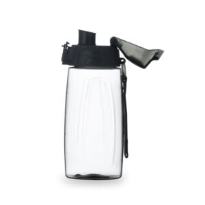 Squeeze plástico 600ml Preto na Zen Brindes - Presente Personalizado